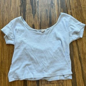 Brandy Melville Violet Crop Top Size: OS